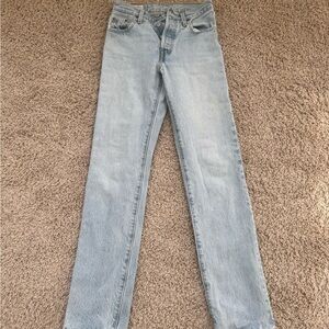 Levi’s Light Wash Straight Leg Jeans